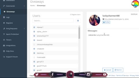 Rainbowsheep -Stake Stream - JAN - 2018