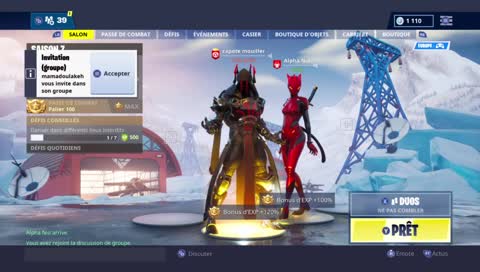[Grand papa ours joue a fortnite🐻] Go les 170 followers