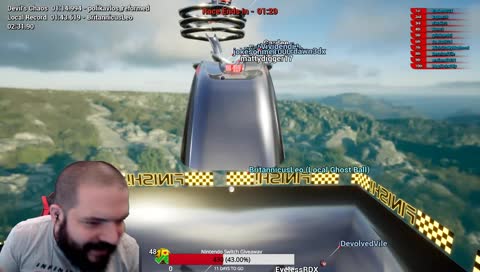 At the races.... Then going OUT OUT