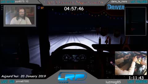 |FR / LRP| ! Prodriver: ce soir on roule en conditions réelles. ça risque de secouer. Bienvenue :)