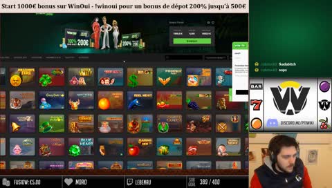 Start 1000€ + Giveaway !winoui