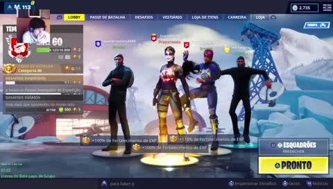 🔴 LIVE GOSTOSA 😜 ZOMBIES NO FORTNITE SQUADS E BLACKOUT PS4🤩.