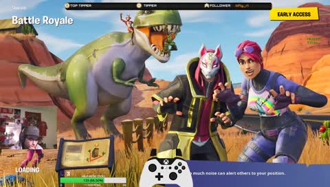 !controller on PC. !fortnite in chat for stats :)