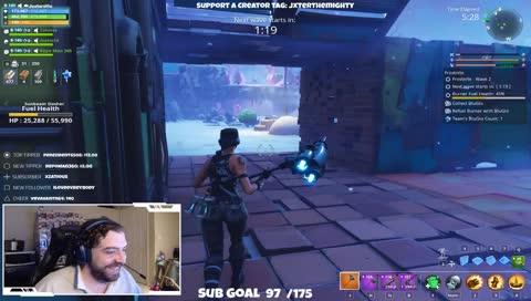 Power LvL 131. Frostnite Try Hard.