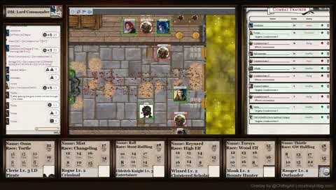 We are live with @Wizards_DnD 5e
@TAzaleus : Alpha Squad session 3
The team will be diving further into the temple to find their lost conta