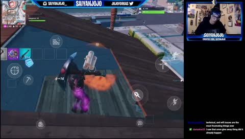 Fortnite Mobile // NEW QUALITY STREAM! // Creator Code: saiyanjojo