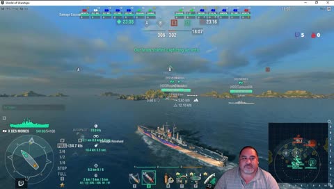 World of Warships (Wows) - Clan Battles. Get your Wows Twitch Crates for Watching this Live Stream
