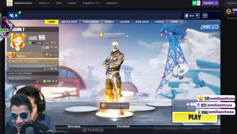 🔥SQUADS CON STREAMERS🔥/iDELAYLIVE, RADIOCTIVE Y REIKFO