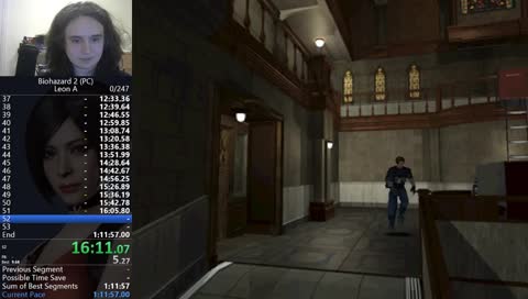 Resident Evil 2 Leon A PB Attempts -  This stream is sponsored by :frog: