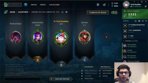 LoL: unas antes de dormir.. 7u7