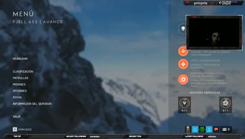 Subiendo en BF V en el PC