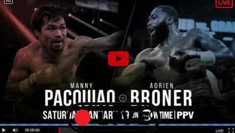 Pacquiao vs Broner live