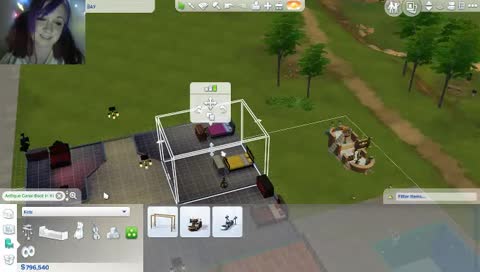 Sims 4 back to the house...things?