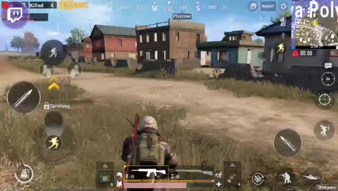 Playing PUBG live