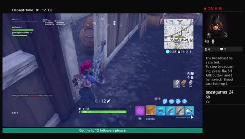 x_kaylumj_x's Fortnite stream 200+wins duos