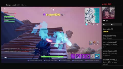 FR/PS4 Fortnite 100% délire