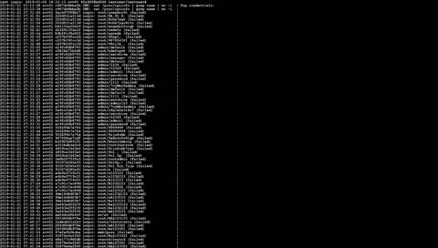 Watch Bots trying to login to my server