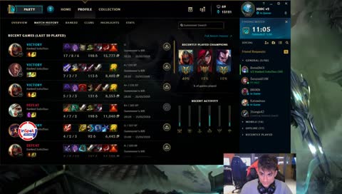 D1 West road to Master the Hunt Is On , zed katarina mostly stream .(ASSASINS)