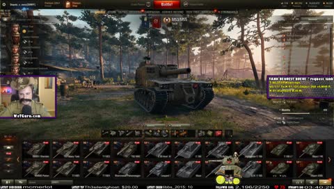 Sheriff Tanking[Eye Tracker][Viewer Requests] WoT Guru | 201 Aced Tanks