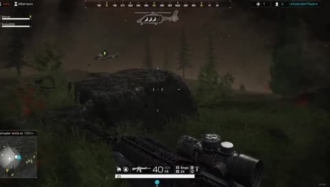 Playing some squad games.