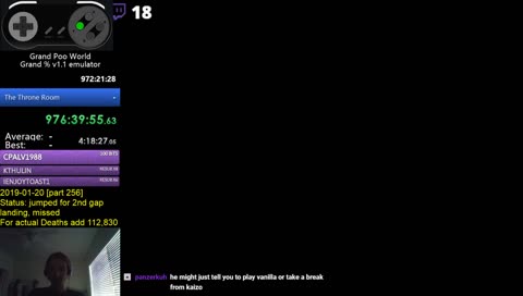 The Grand Poo World Challenge [Part 256-L22] - I got to a specific throne room, with a specific sword, for a specific king