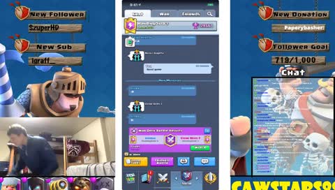 SWEATY LADDER GRIND!  LEVEL 10 MASTERS ONE?! CLASH ROYALE!
