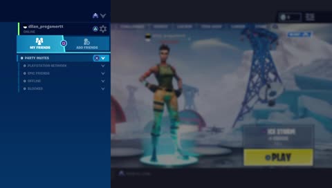 New fortnite account :( rip old skins