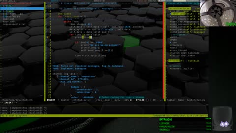 Python + QML + Twitch Chat = ChatJerk?