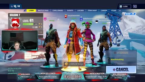 Fortnite With The Boys!