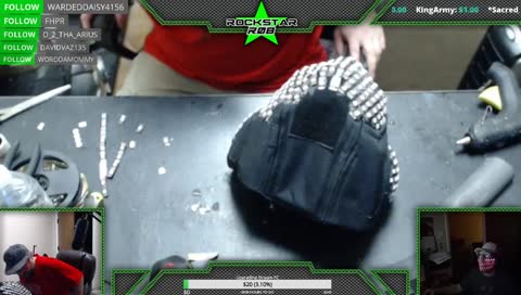 Working on LED Masks