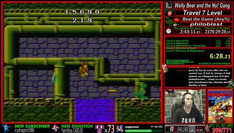 VidNesChallenge #210 Wally Bear and the No! Gang (Practice & Full Run) - Suggéré par philoblast