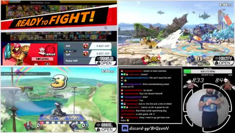 [EN] SSBU - Triple 1v1 Public Lobbies *LIVE*