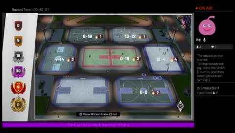 GOING OFF W THE GANG