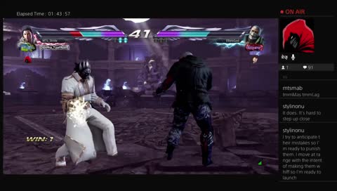 14 Fujin from NY. Working on my Tekken