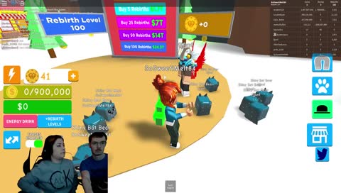 Roblox With The Family l Swing By for some Fun