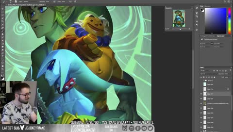 Every 10 sub Giveaway! ✏ Lets finish Zelda MM Fan Art !