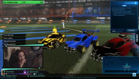 THIS. IS. ROCKET. LEAGUE. (this is not a test) | Potato Fam Ranked Hangs | Carry Centre for the Gold | #WeAreJustice | Who loves ya, baby?