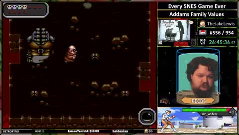 !Partner Push - SNES #556 / 946 - Addams Family Values