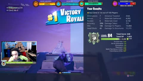 Fortnite !play to join queue Playing with subs and followers come enjoy the memes :)