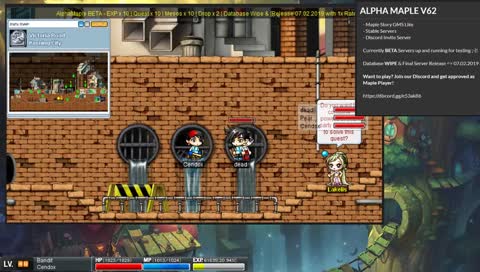 [AlphaMaple] New Warrior  v62 New Server [+Pirates]