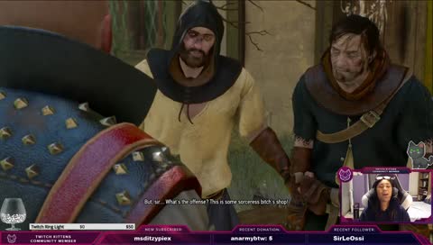 GERALT keep me warm plz~ | Followers 505/550 | Subs 55/60 | Show #109