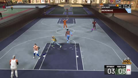 SpiderMan plays 2K19 Park