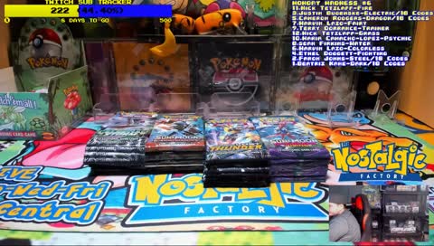 MONDAY MADNESS AT THE NOSTALGIC FACTORY - POKEMON BOX BREAKS - nostalgicfactory.com (1/21/2019)