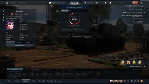 Realistic German (Tankery With Friends and Viewers. BR 1.3-2.0)