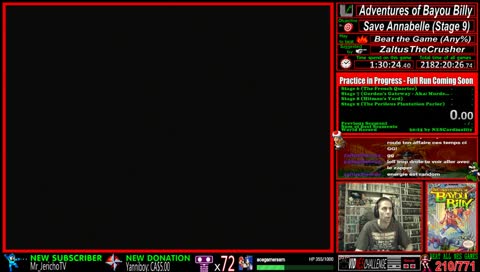 VidNesChallenge #211 Adventures of Bayou Billy (Practice & Full Run Later) - Suggéré par ZaltusTheCrusher