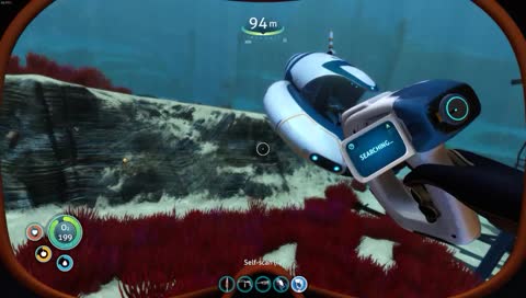 Under the sea.