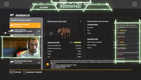 Fr-PC  [Giant Island ] On nourri nos vaches =D