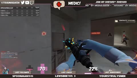 Local Medic Main continues to amaze all with horrible crossbow aim | !discord