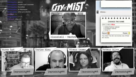 [RPG de Mesa] City of Mist: Episódio 0 (Apocalypse Engine)