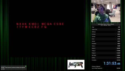 MGS2: SoL | PS2 NTSC | First Normal Runs/WR Attempts? [srl]